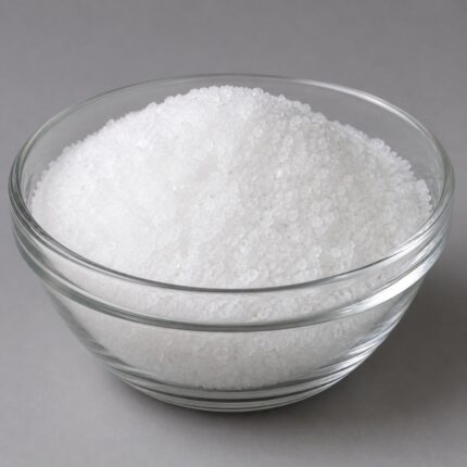 Cetostearyl alcohol white waxy flakes used as an emollient, thickening, and stabilizing agent in cosmetic and personal care formulations.
