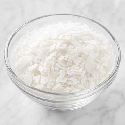Ethylene Glycol Distearate (EGDS) pearly waxy solid used as a pearlizing and opacifying agent in personal care formulations.