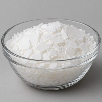 Ethylene Glycol Monostearate (EGMS) waxy solid used as a pearlizing and opacifying agent in personal care formulations.
