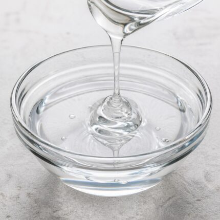 Glycerine IP clear, colorless, viscous liquid in a container, commonly used as a humectant and moisturizing agent in pharmaceutical and cosmetic formulations.