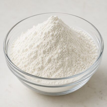 Titanium Micronized (Titanium Dioxide) is a fine white powder used as a UV filter and opacifying agent in cosmetic and sunscreen formulations.